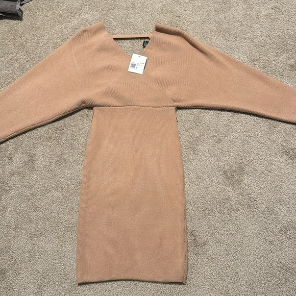 Sweater-Knit Wrap Dress - Picture 5 of 8